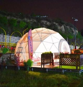 铜陵河南球形帐篷-室外浪漫乐园